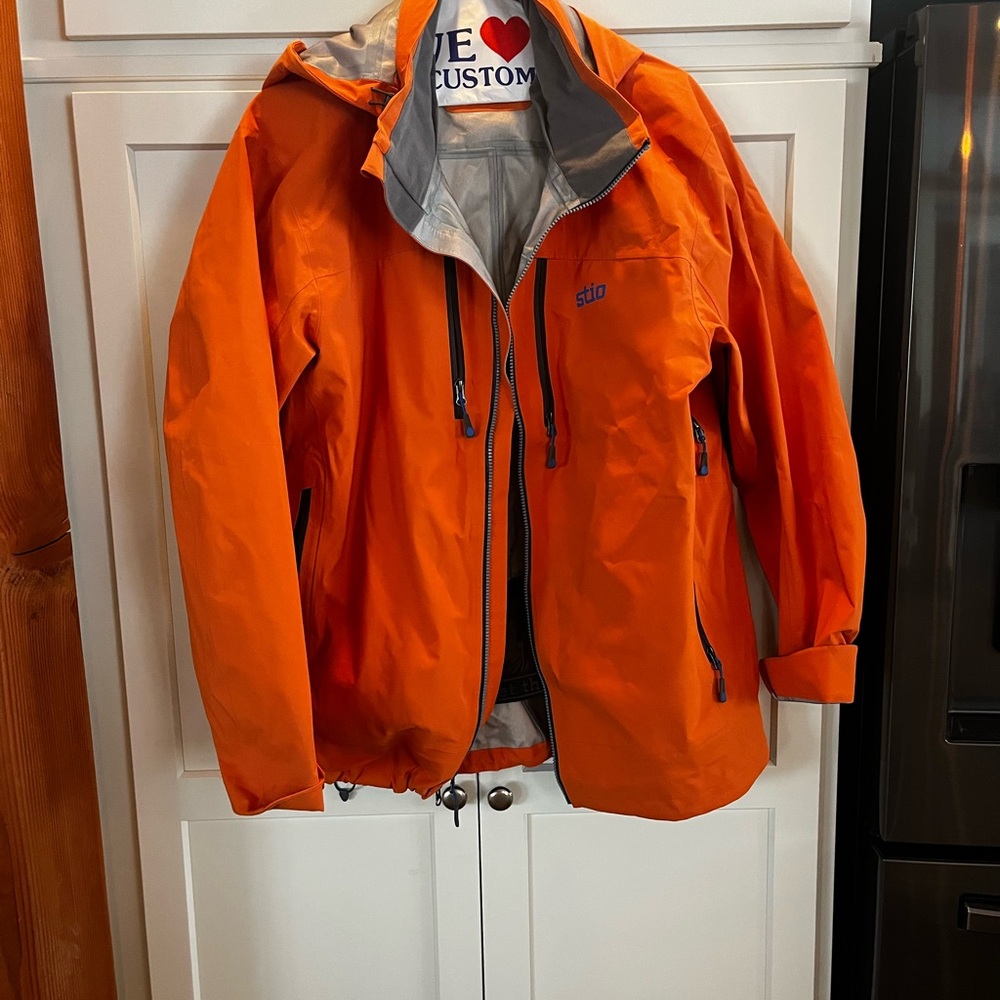 Stio Orange Jacket Men’s Environ Jacket XL EUC